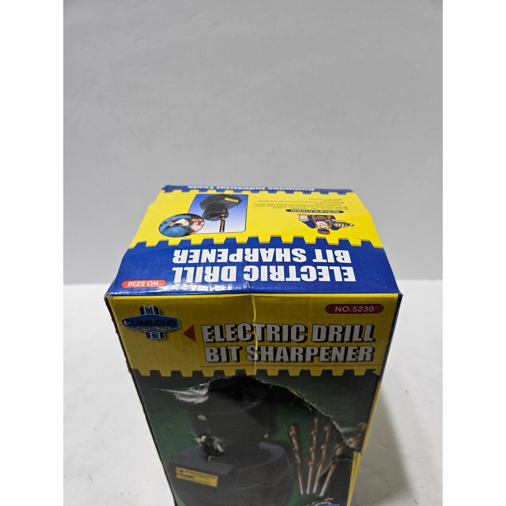 Cummins Industrial Tools No. 5230 Electric Drill Bit Sharpener 1600 RPM 70W - Picture 2 of 12
